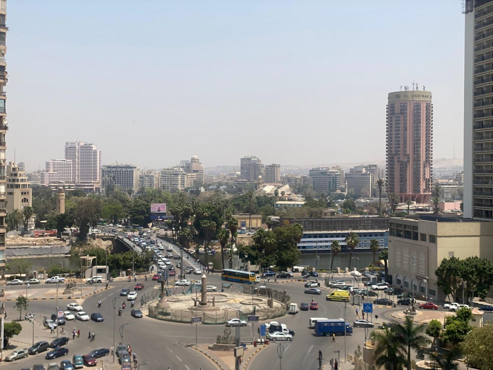 Апартаменты Nile View Dokki Каир Экстерьер фото